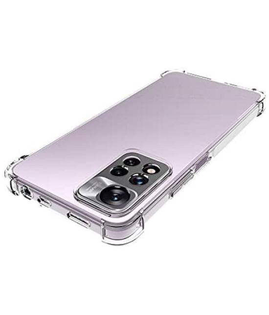 NBOX - Silicon Soft cases Compatible For TPU Glossy Cases Xiaomi Redmi Note 11 ( Pack of 1 ) - Transparent