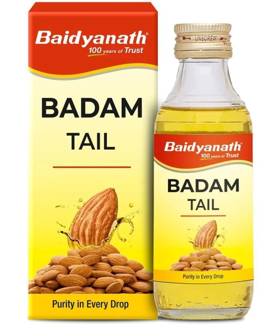 Baidyanath Badam Tail - 100Ml | Rich In Vitamin-E For Healthy Hair & Skin Hair Oil