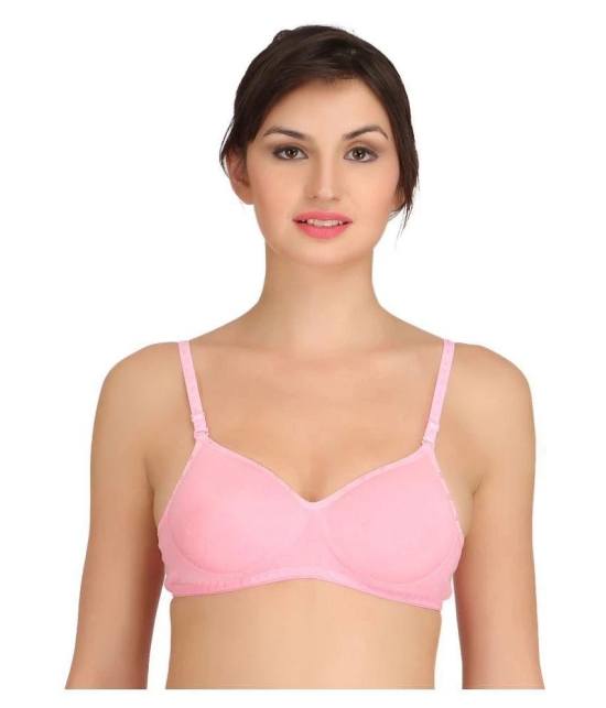 Selfcare Cotton T-Shirt Bra - Multi Color - 32B