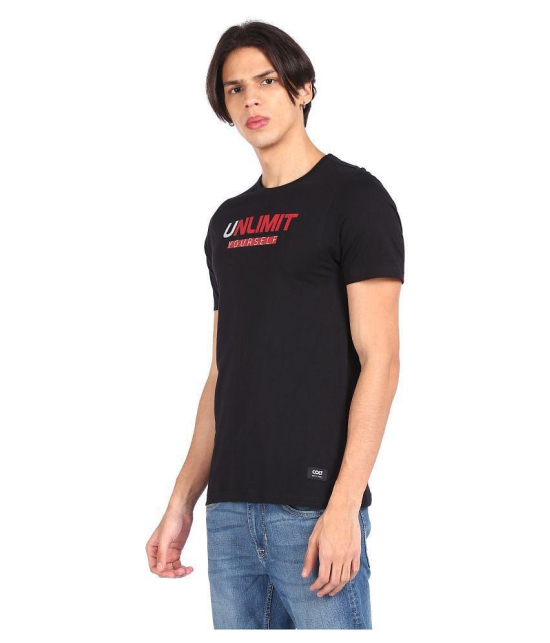 Colt Cotton Black Printed T-Shirt Single Pack - None