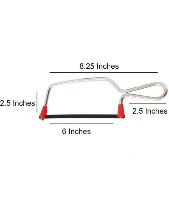 EmmEmm Mini Junior Hacksaw Frame with Steel Handle & Blade (for Home & Professional Use)