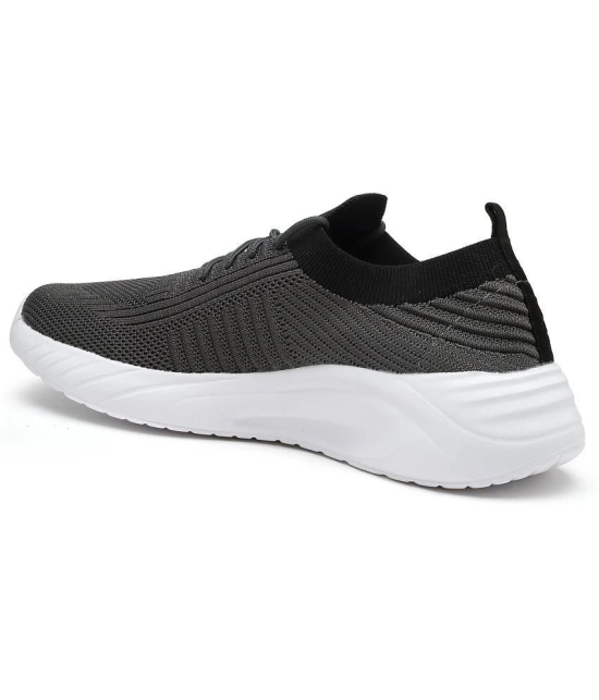 ASIAN STORM-12 Dark Grey Mens Sports Running Shoes - None