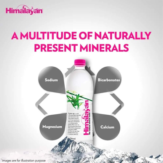 Himalayan Himalayan - The Natural Mineral Water, 1 ltr  bottle PET Bottle, 1 ltr