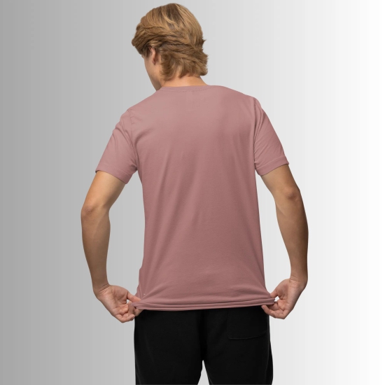 Interstellar Basic Salmon Pink T-Shirt-Salmon Pink / M-40