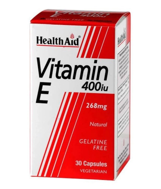 Health Aid Vitamin E 400IU - 30 Capsules