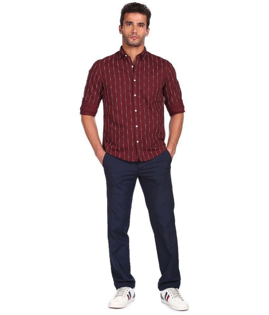 Ruggers - 100 Percent Cotton Regular Fit Red Men's Casual Shirt ( Pack of 1 ) - None