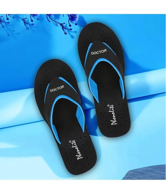 Phonolite Light Blue Womens Thong Flip Flop - None