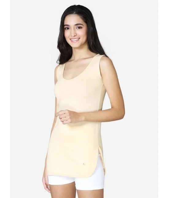 VStar HUGS-F Cotton Camisoles - Beige Single - None