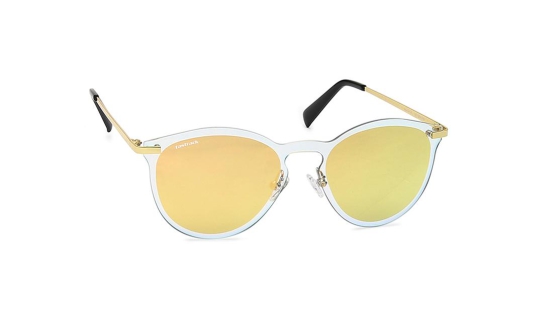 Gold Round Women Sunglasses (M215PK1FN|51)