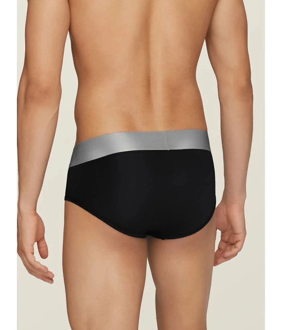 XYXX Pack of 2 Modal Mens Briefs ( Black ) - XXL