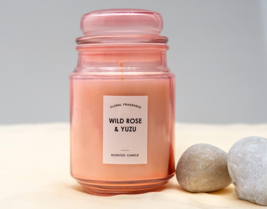 BELL JAR CANDLES-SUNSET CITRUS