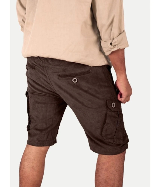 Radprix Brown Cotton Mens Cargos ( Pack of 1 ) - None