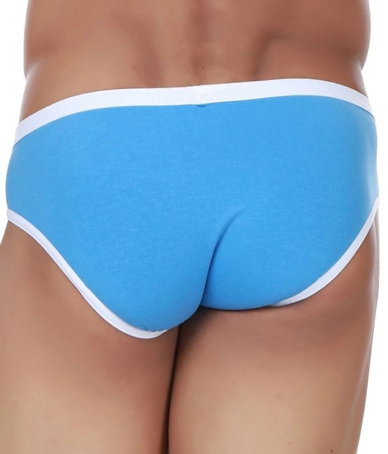 La Intimo Lycra Mens Briefs ( Light Blue ) - L