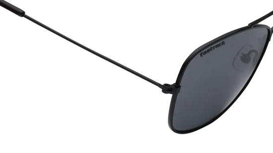 Black Navigator Unisex Sunglasses (M254BK5V)