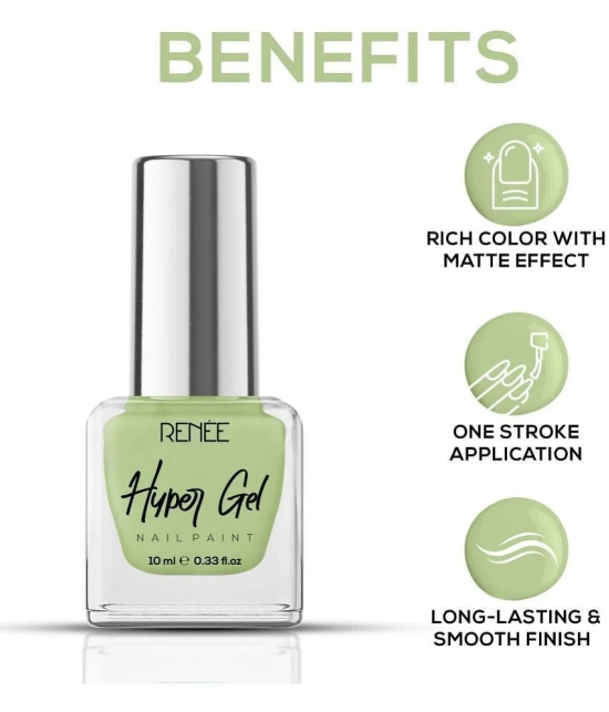 RENEE Hyper Gel Nail Paint - Pistachio Green 10ml