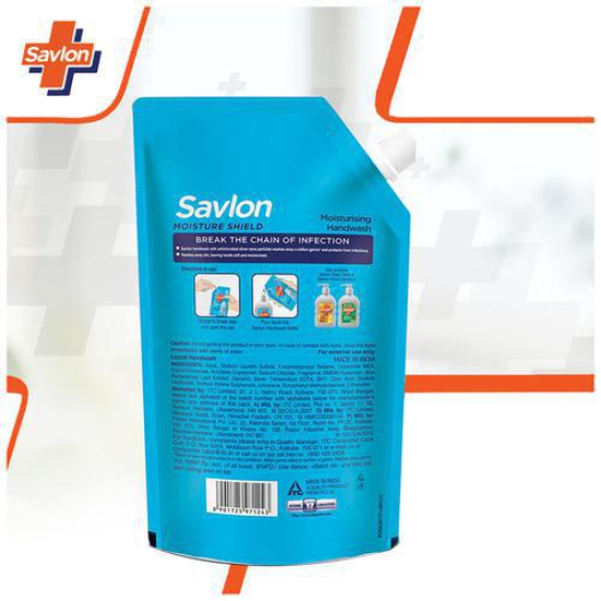 Savlon Moisture Shield Germ Protection Handwash - Protects from Million Germs, 725 ml