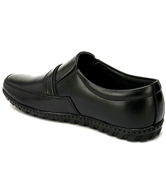 Fentacia - Black Men's Slip On Formal Shoes - None