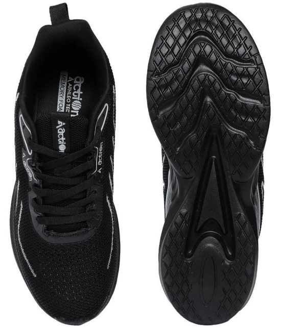 Action - Black Men's Sports Running Shoes - None