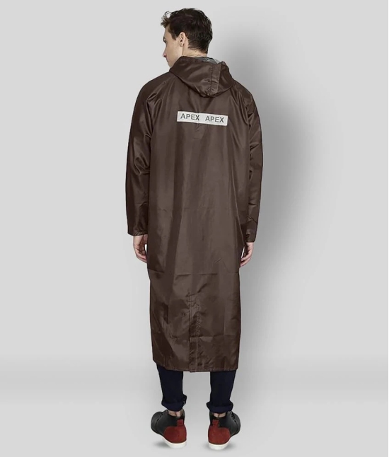 Goodluck Brown Rain Coat - 2XL