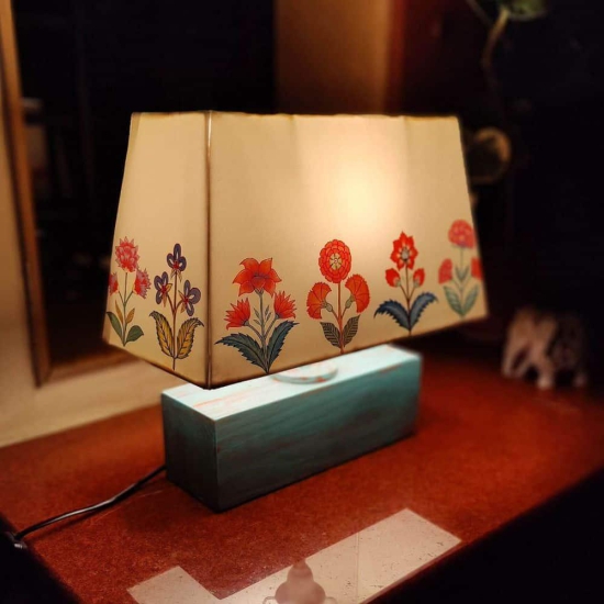 Rectangle Table Lamp - Kyaari Lamp Shade