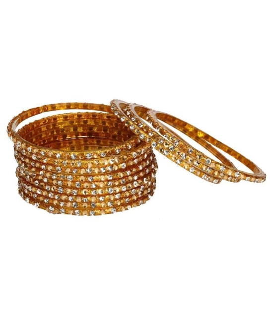 Somil Designer Wedding Fancy Glass Bangle Set For Party, Marriage, Function And Daily Use - None