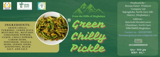 Green Chilly Pickle