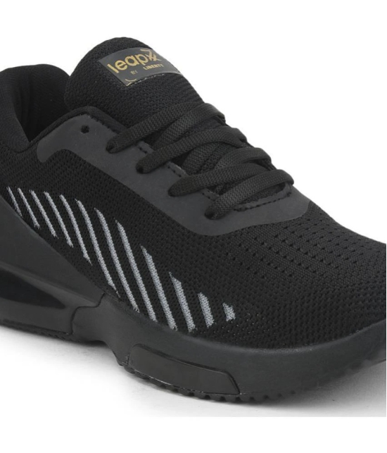 LEAP7X by Liberty - Black Mens Sports Running Shoes - None