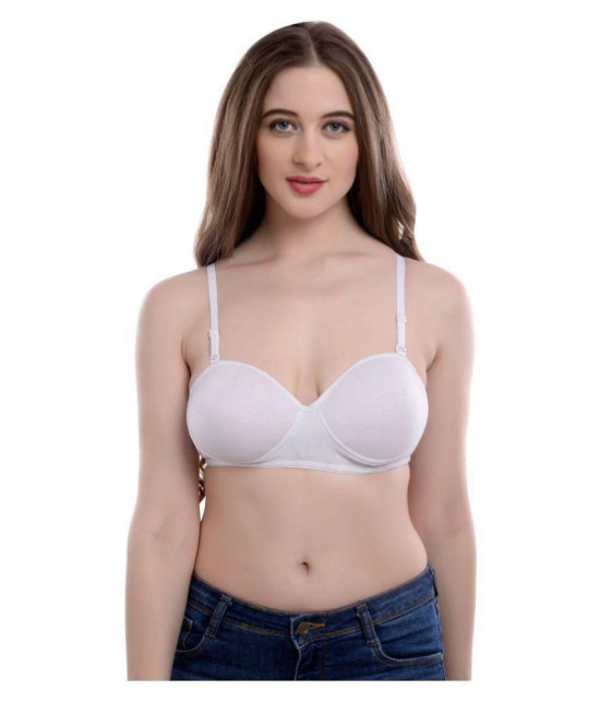 Softskin Poly Cotton T-Shirt Bra - Multi Color - 32B