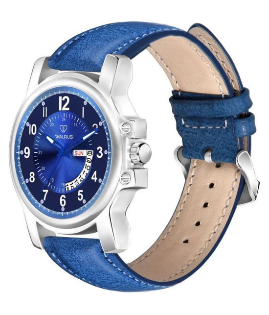 Walrus na Leather Analog Mens Watch