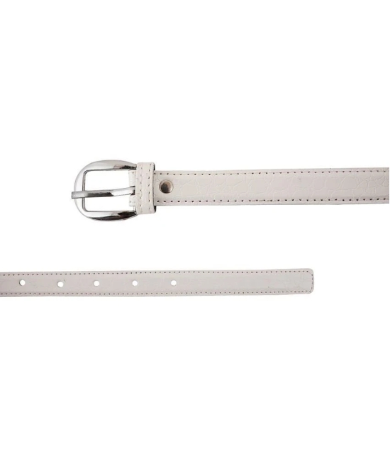 STYLE SHOES - Faux Leather Girls Skinny Belt ( Pack of 1 ) - None