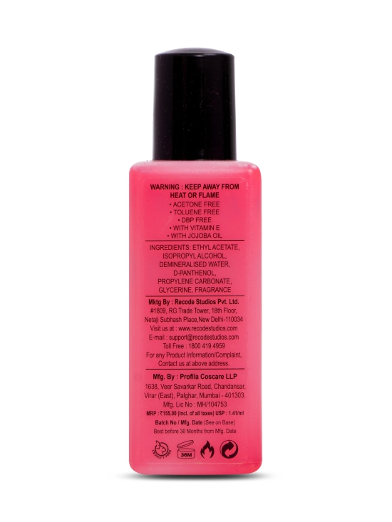 Recode Nail Paint Remover 110 ML