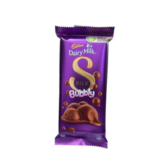 Cadbury Cadburry Dairy Milk Silk Bubbly 120g