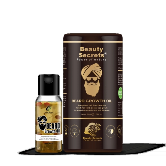 BEARD GROWTH OIL FOR FULLER AND HEALTHIER BEARD-60ml