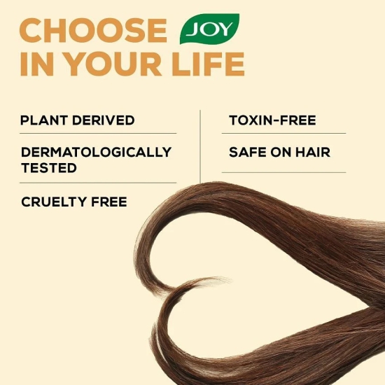 Joy Deep Nourishing & Black Shine Conditioning Shampoo 340ml,(Pack of 1)