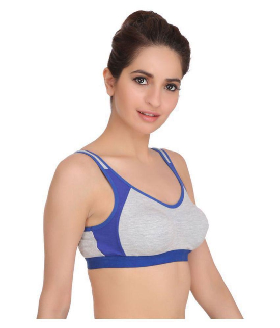 Popocracy Cotton Sports Bra - Multi Color - 32