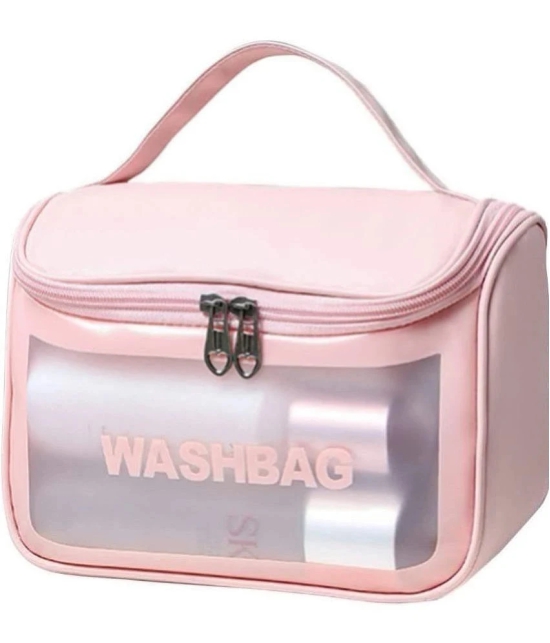 BD Pink 1 Travel Toiletry Bag - Pink