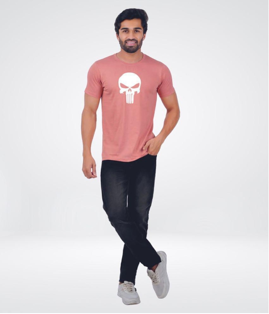 ferocious - Rose Gold Cotton Regular Fit Men's T-Shirt ( Pack of 1 ) - None