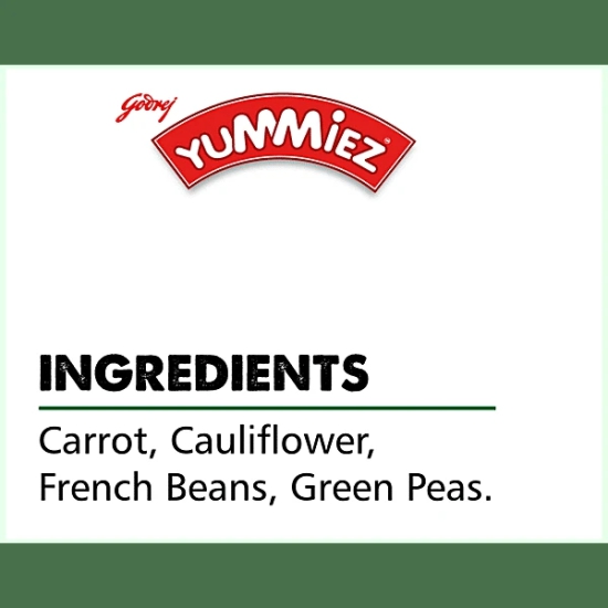 Godrej Yummiez Mix Vegitable, 500 Gm