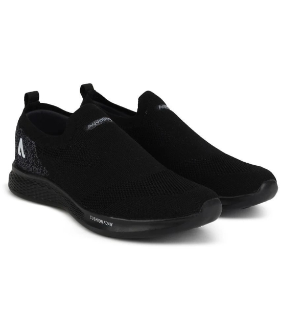 Aqualite Black Mens Slip-on Shoes - None