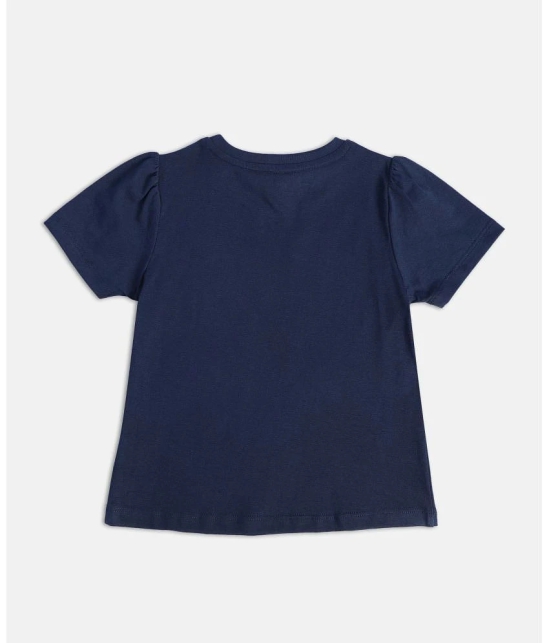 MINI KLUB Blue 100% Cotton Girls Top ( Pack of 1 ) - None