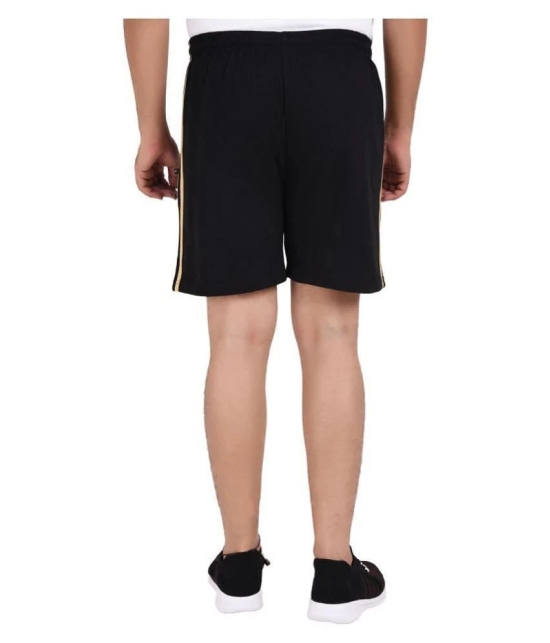 Neo Garments Black Shorts SINGLE SHORTS BLACK (PLUS SIZES FROM : M TO 7XL). - None