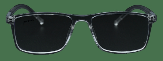 Blue Cut Demo Lens Rectangle Sunglasses