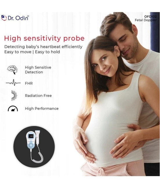 DR. ODIN Fetal Doppler With Ultrasound Gel Portable Doppler