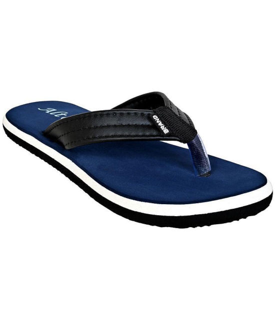 Altek - Navy Mens Thong Flip Flop - None