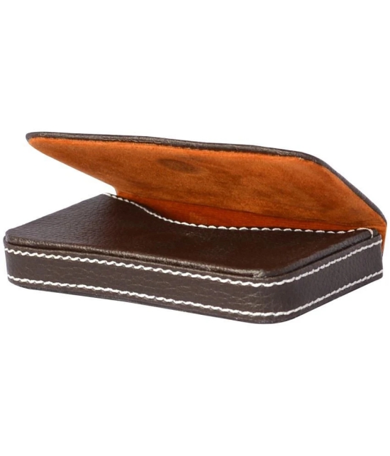 Loopa Leather Brown Casual Traveller Wallet - Brown