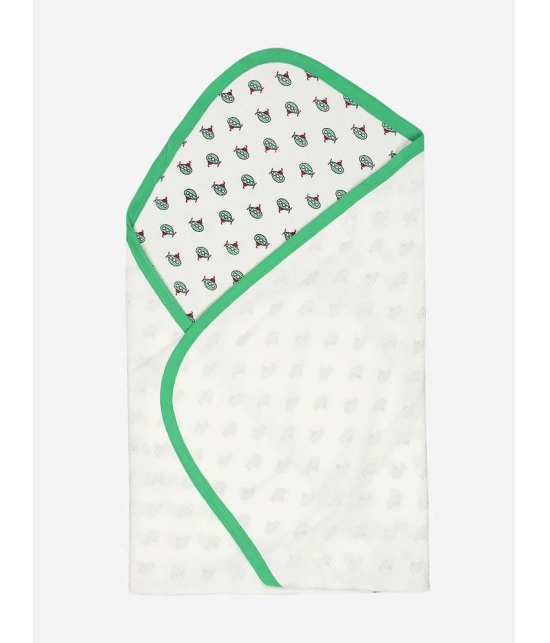 Bodycare - Green Cotton Baby Blanket ( Pack of 1 )