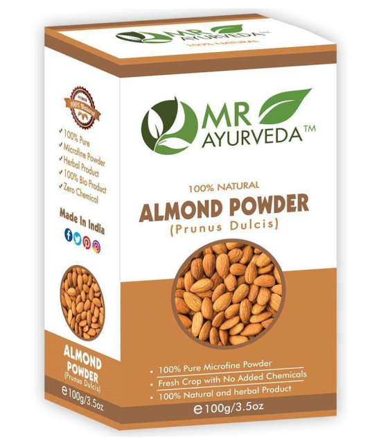 MR Ayurveda 100% Herbal Badam Powder Face Pack Masks 500 gm Pack of 5