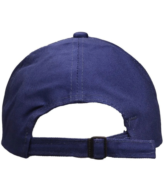 JMALL - Blue Cotton Mens Cap ( Pack of 1 ) - Blue