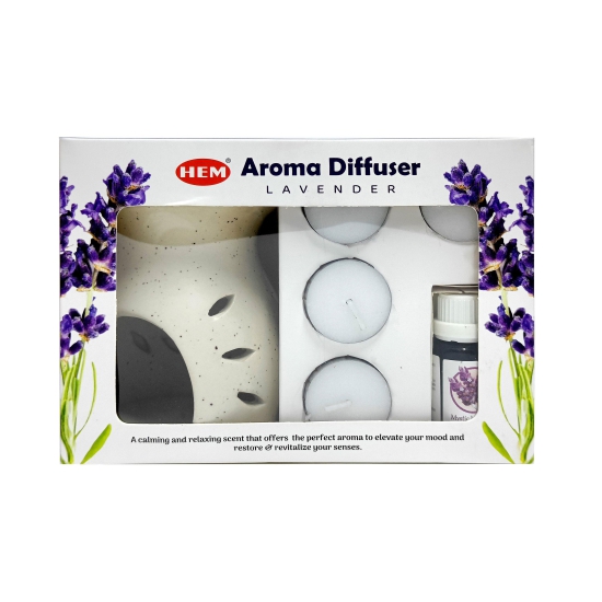 HEM Mystic Lavender Aroma Diffuser Gift Set