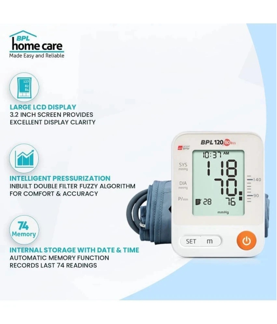 BPL Medical Technologies BPL 120/80 B11 Digital Blood Pressure Monitor